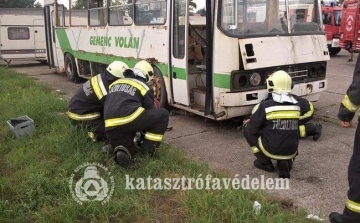 Szituációs begyakorló gyakorlaton vettek részt a paksi tűzoltók